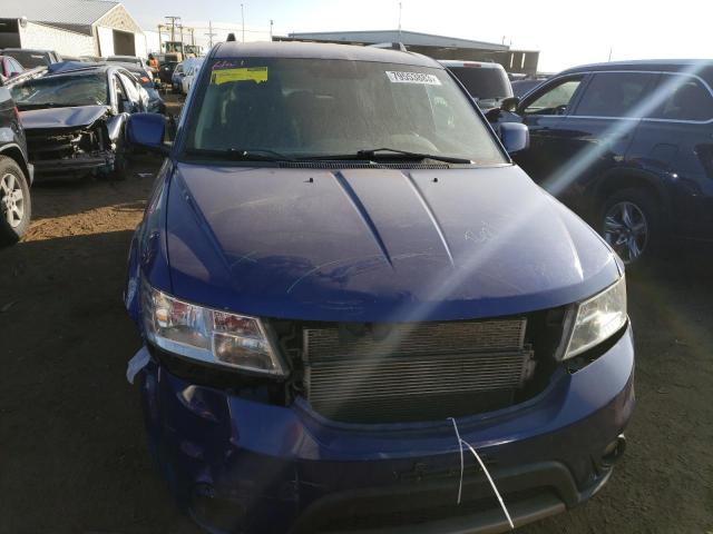 3C4PDCDGXCT325080 - 2012 DODGE JOURNEY CREW BLUE photo 5