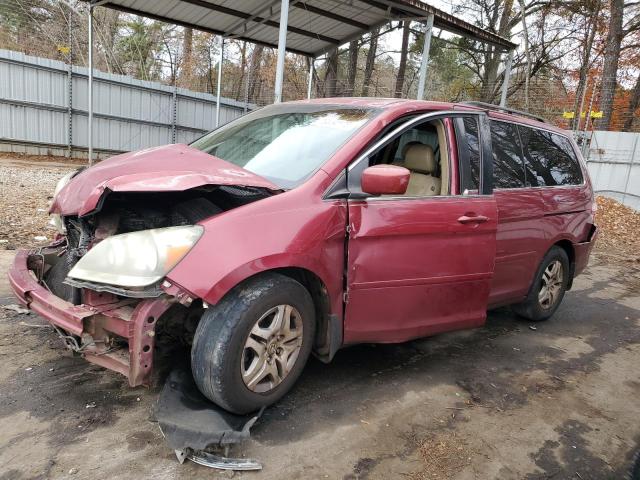 5FNRL38756B110361 - 2006 HONDA ODYSSEY EXL BURGUNDY photo 1