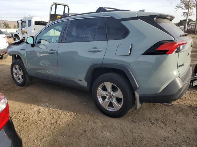 2T3RWRFV4MW109141 - 2021 TOYOTA RAV4 XLE GRAY photo 2