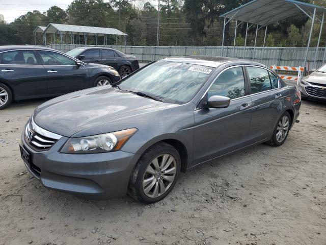 1HGCP2F8XCA059977 - 2012 HONDA ACCORD EXL GRAY photo 1