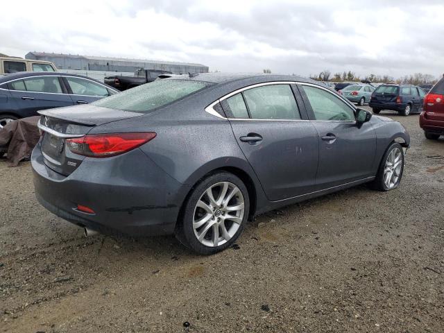 JM1GJ1W60E1136644 - 2014 MAZDA 6 GRAND TOURING GRAY photo 3