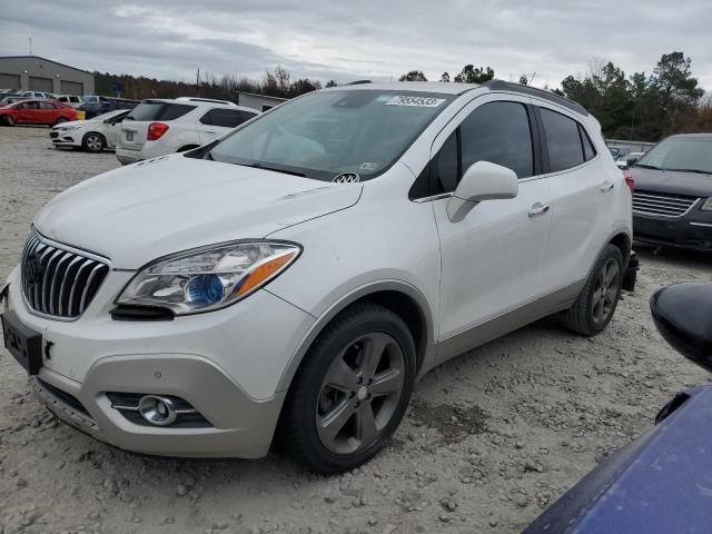 KL4CJDSB3DB211259 - 2013 BUICK ENCORE PREMIUM WHITE photo 1