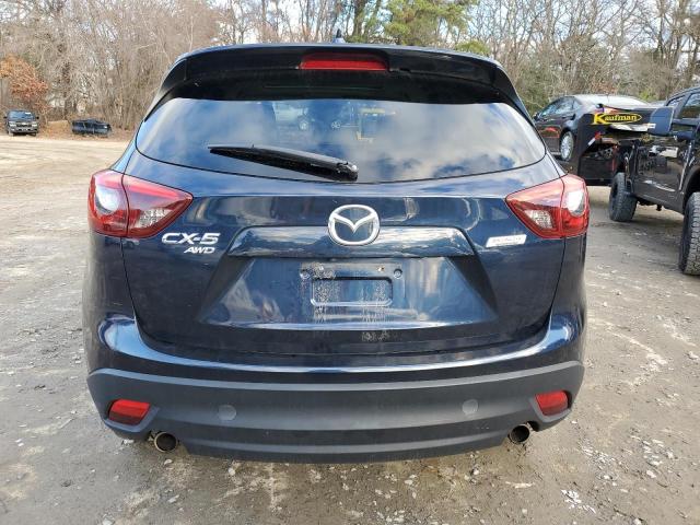 JM3KE4DY9G0909776 - 2016 MAZDA CX-5 GT BLUE photo 6