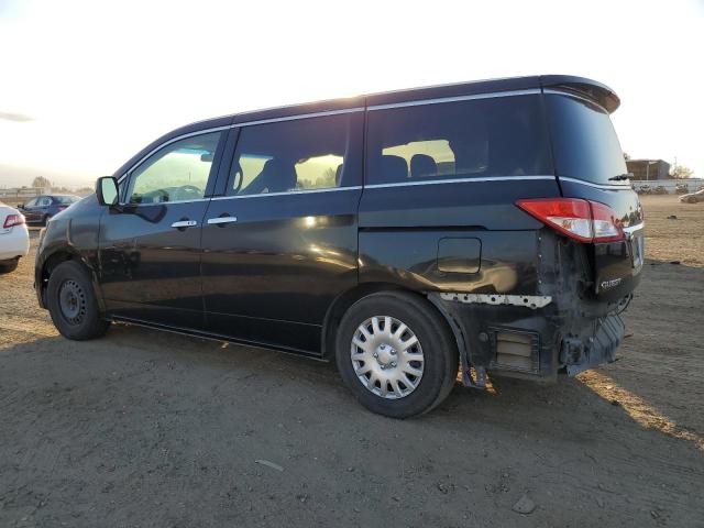 JN8AE2KP3C9032134 - 2012 NISSAN QUEST S BLACK photo 2