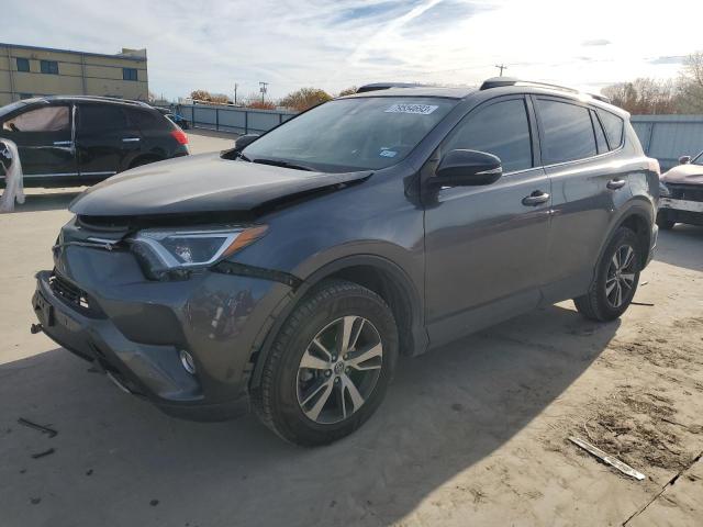 JTMWFREV1JJ209499 - 2018 TOYOTA RAV4 ADVENTURE GRAY photo 1