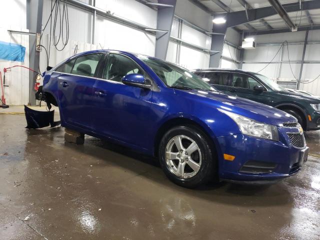 1G1PC5SB9D7155993 - 2013 CHEVROLET CRUZE LT BLUE photo 4