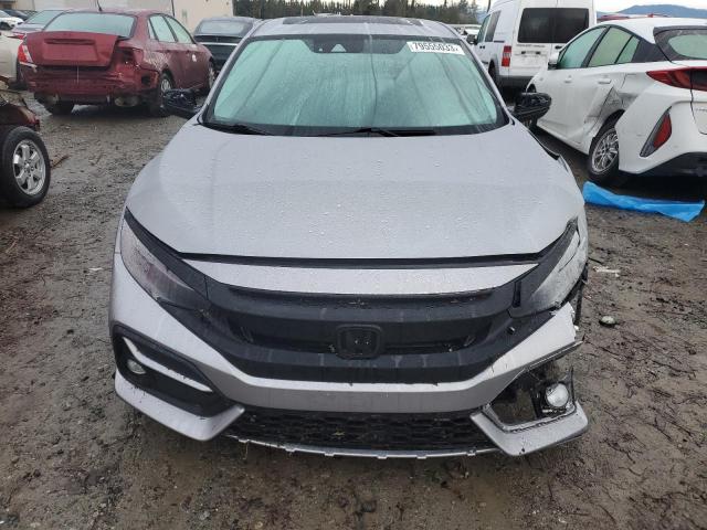 SHHFK7H93MU403735 - 2021 HONDA CIVIC SPORT TOURING SILVER photo 5