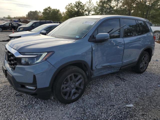 5FNYF8H56PB001021 - 2023 HONDA PASSPORT EXL GRAY photo 1