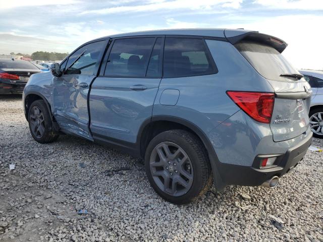 5FNYF8H56PB001021 - 2023 HONDA PASSPORT EXL GRAY photo 2