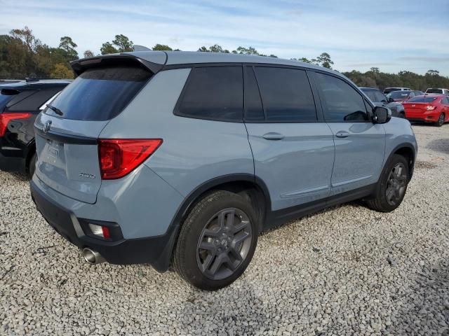 5FNYF8H56PB001021 - 2023 HONDA PASSPORT EXL GRAY photo 3