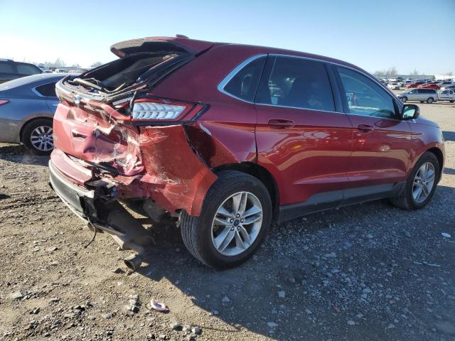 2FMPK3J97GBC09022 - 2016 FORD EDGE SEL BURGUNDY photo 3