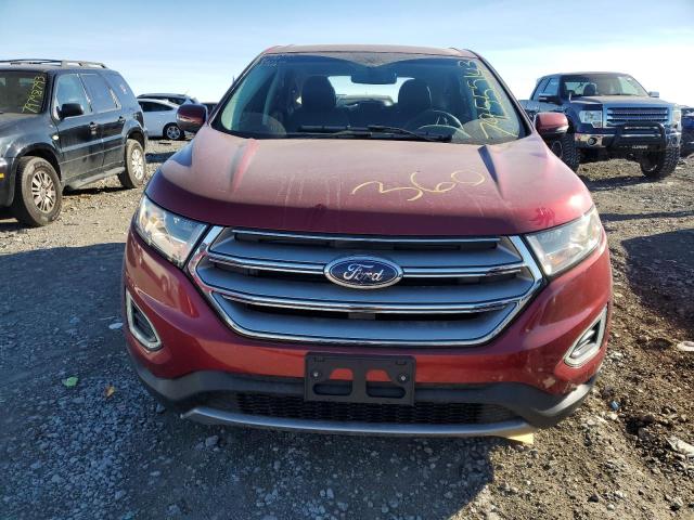 2FMPK3J97GBC09022 - 2016 FORD EDGE SEL BURGUNDY photo 5