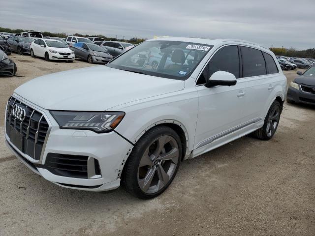 WA1VXBF75ND005626 - 2022 AUDI Q7 PRESTIGE თეთრი ფოტო 1
