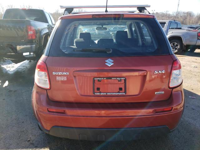 JS2YB413875102484 - 2007 SUZUKI SX4 ORANGE photo 6