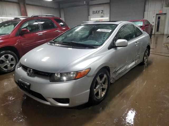 2HGFG129X8H539290 - 2008 HONDA CIVIC EXL SILVER photo 1