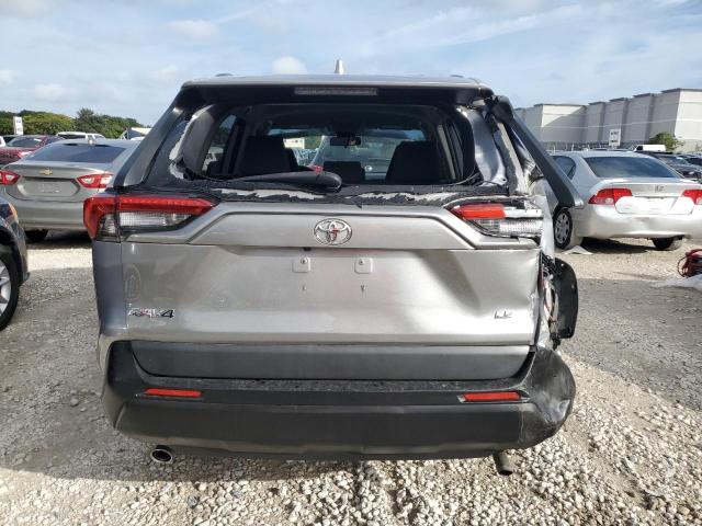 JTMH1RFV9KD002252 - 2019 TOYOTA RAV4 LE SILVER photo 6