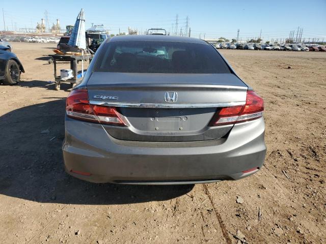 19XFB2F88DE047156 - 2013 HONDA CIVIC EX GRAY photo 6