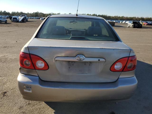 2T1BR32E55C478923 - 2005 TOYOTA COROLLA CE BEIGE photo 6