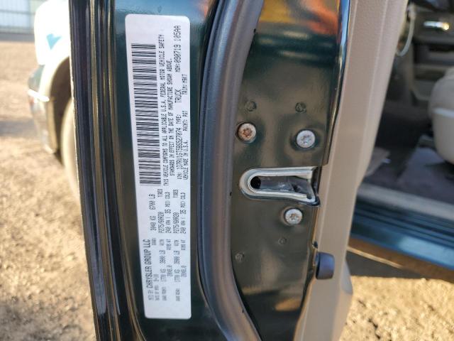 1D7RV1GT5BS527074 - 2011 DODGE RAM 1500 GREEN photo 12