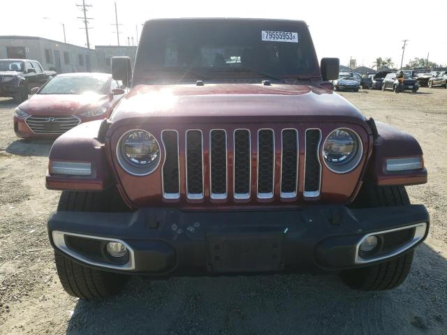 1C4JJXP62MW749552 - 2021 JEEP WRANGLER U SAHARA 4XE BURGUNDY photo 5