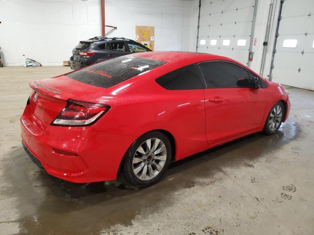 2HGFG3A83FH521585 - 2015 HONDA CIVIC EX RED photo 3