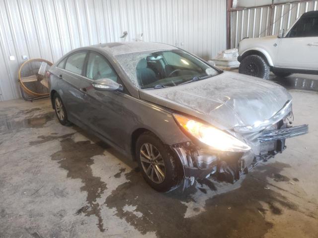 5NPEB4AC1EH858197 - 2014 HYUNDAI SONATA GLS GRAY photo 4