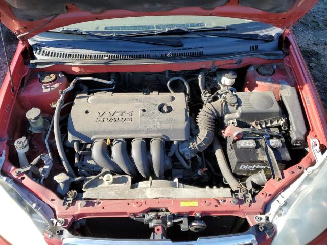 2T1BR32E37C755359 - 2007 TOYOTA COROLLA CE RED photo 11