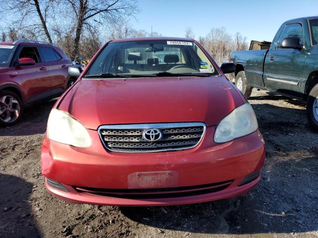 2T1BR32E37C755359 - 2007 TOYOTA COROLLA CE RED photo 5