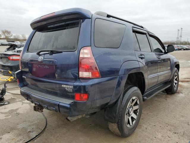 JTEBU14R558050814 - 2005 TOYOTA 4RUNNER SR5 BLUE photo 3