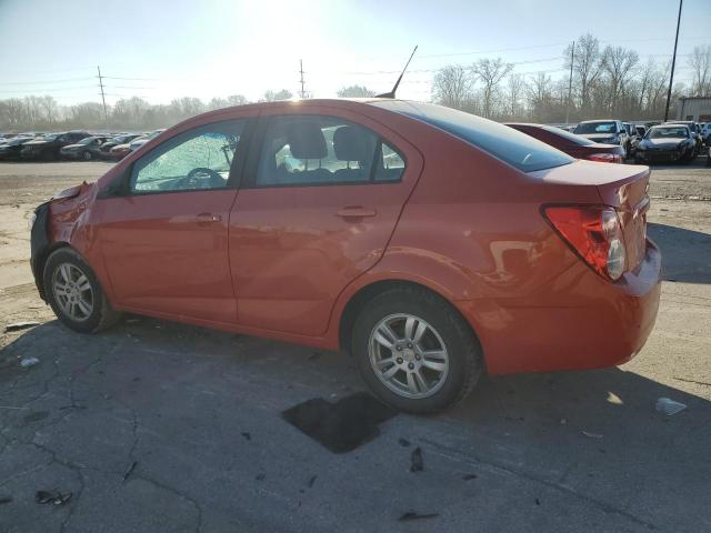 1G1JA5SH9C4121245 - 2012 CHEVROLET SONIC LS 橙色 照片 2