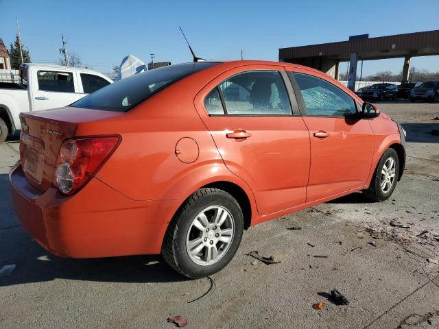 1G1JA5SH9C4121245 - 2012 CHEVROLET SONIC LS 橙色 照片 3