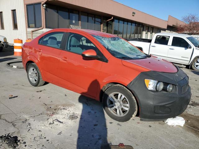 1G1JA5SH9C4121245 - 2012 CHEVROLET SONIC LS 橙色 照片 4