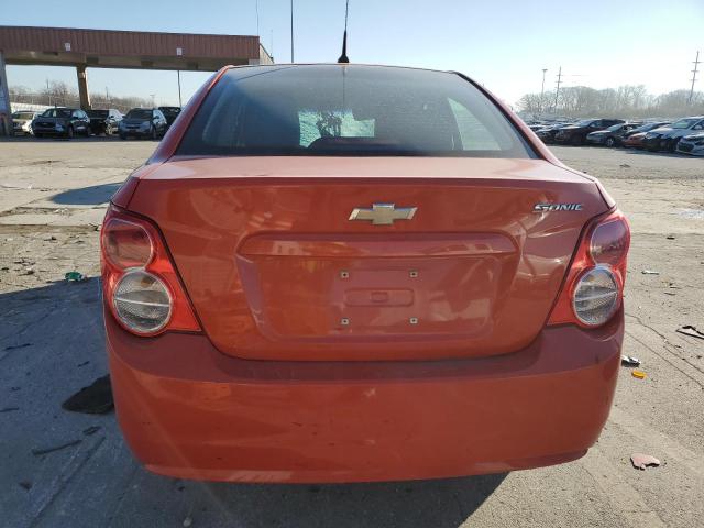 1G1JA5SH9C4121245 - 2012 CHEVROLET SONIC LS 橙色 照片 6