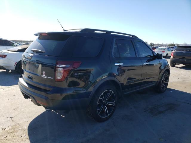 1FM5K8GTXEGB61626 - 2014 FORD EXPLORER SPORT BLACK photo 3