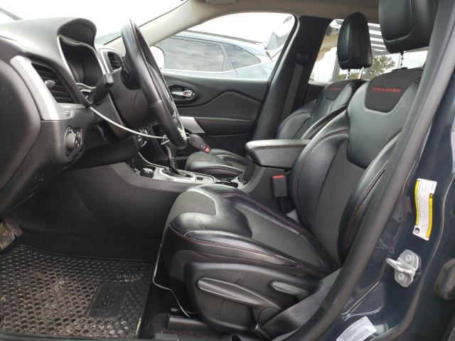 1C4PJMBSXHW588032 - 2017 JEEP CHEROKEE TRAILHAWK ნაცრისფერი ფოტო 7