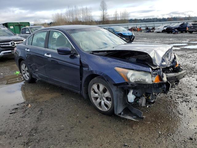 1HGCP3F83BA001021 - 2011 HONDA ACCORD EXL BLUE photo 4