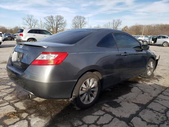 2HGFG1B88AH508780 - 2010 HONDA CIVIC EX GRAY photo 3