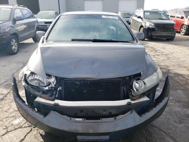 2HGFG1B88AH508780 - 2010 HONDA CIVIC EX GRAY photo 5