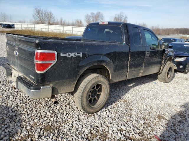 1FTEX1EMXBFC81288 - 2011 FORD F150 SUPER CAB BLACK photo 3