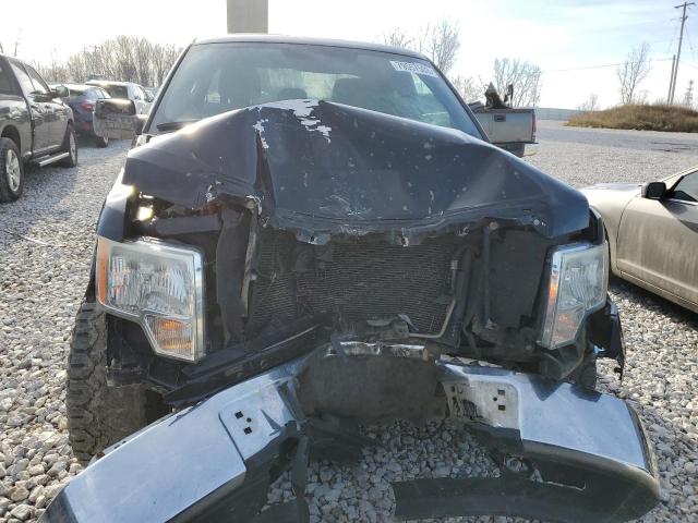 1FTEX1EMXBFC81288 - 2011 FORD F150 SUPER CAB BLACK photo 5