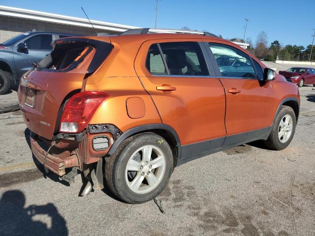 KL7CJLSB2GB629359 - 2016 CHEVROLET TRAX 1LT ORANGE photo 3