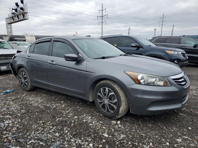 1HGCP2F33CA232002 - 2012 HONDA ACCORD LX GRAY photo 4