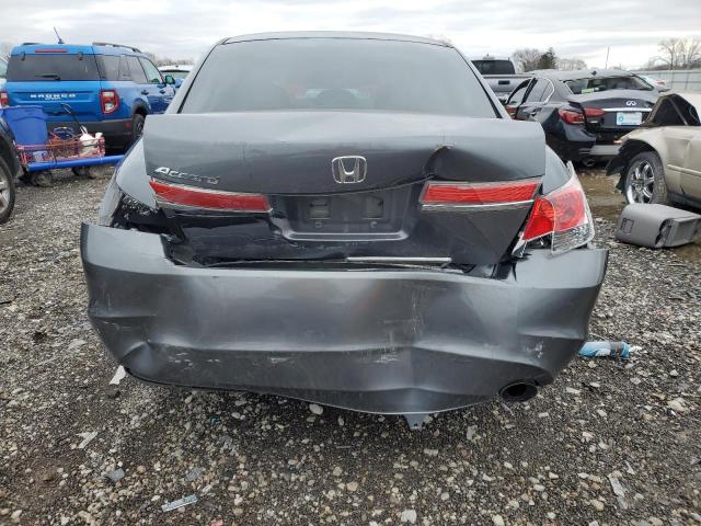 1HGCP2F33CA232002 - 2012 HONDA ACCORD LX GRAY photo 6