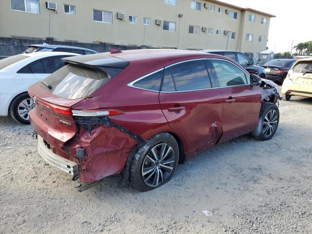 JTEAAAAH1MJ006042 - 2021 TOYOTA VENZA LE RED photo 3