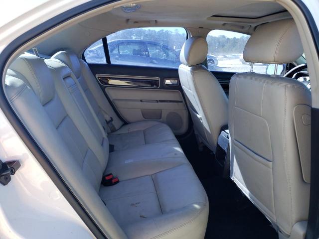 3LNHM26T17R638543 - 2007 LINCOLN MKZ WHITE photo 10