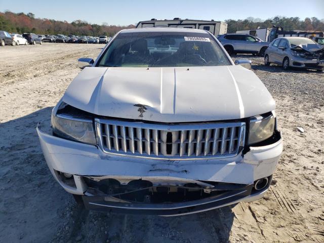 3LNHM26T17R638543 - 2007 LINCOLN MKZ WHITE photo 5