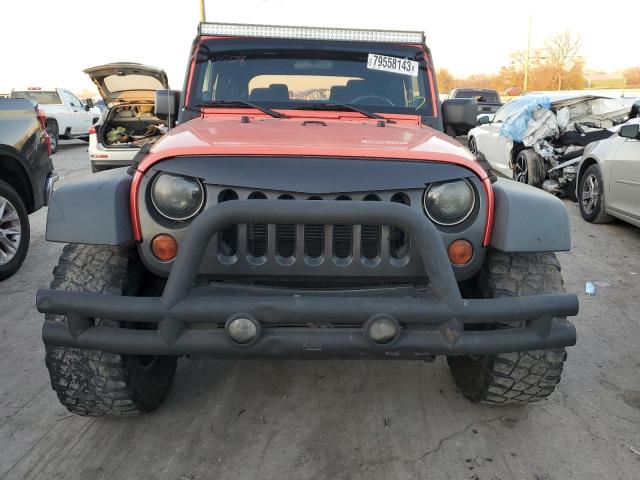 1C4AJWAG5DL664900 - 2013 JEEP WRANGLER SPORT RED photo 5