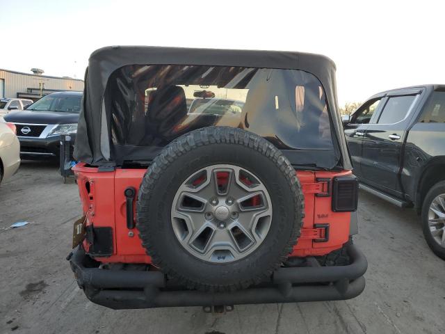 1C4AJWAG5DL664900 - 2013 JEEP WRANGLER SPORT RED photo 6