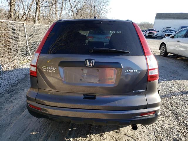 5J6RE4H4XBL112114 - 2011 HONDA CR-V SE BROWN photo 6