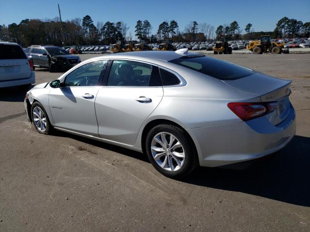 1G1ZD5ST4LF036591 - 2020 CHEVROLET MALIBU LT SILVER photo 2